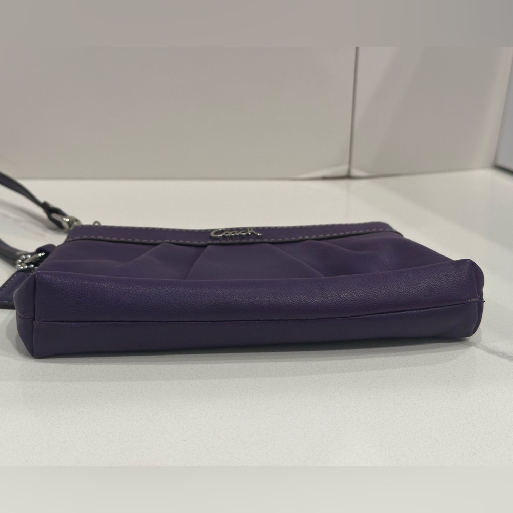 !! SOLD!! COACH PINK AND PURPLE PLEATED WRISTLETS NWOT - Picture 3 of 16